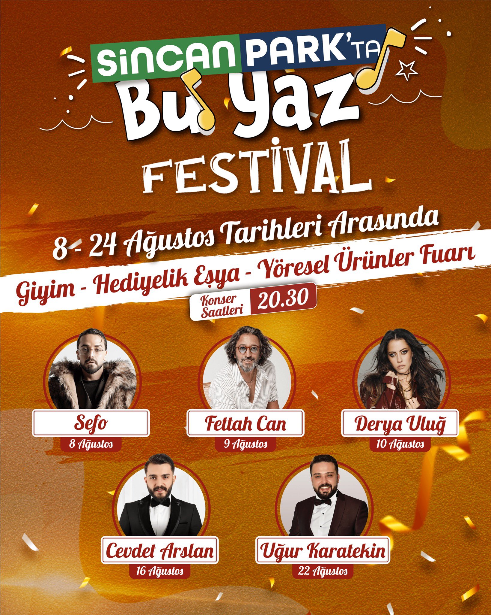 Sincan Belediyesi Yaz Konser Sefo Derya Uluğ