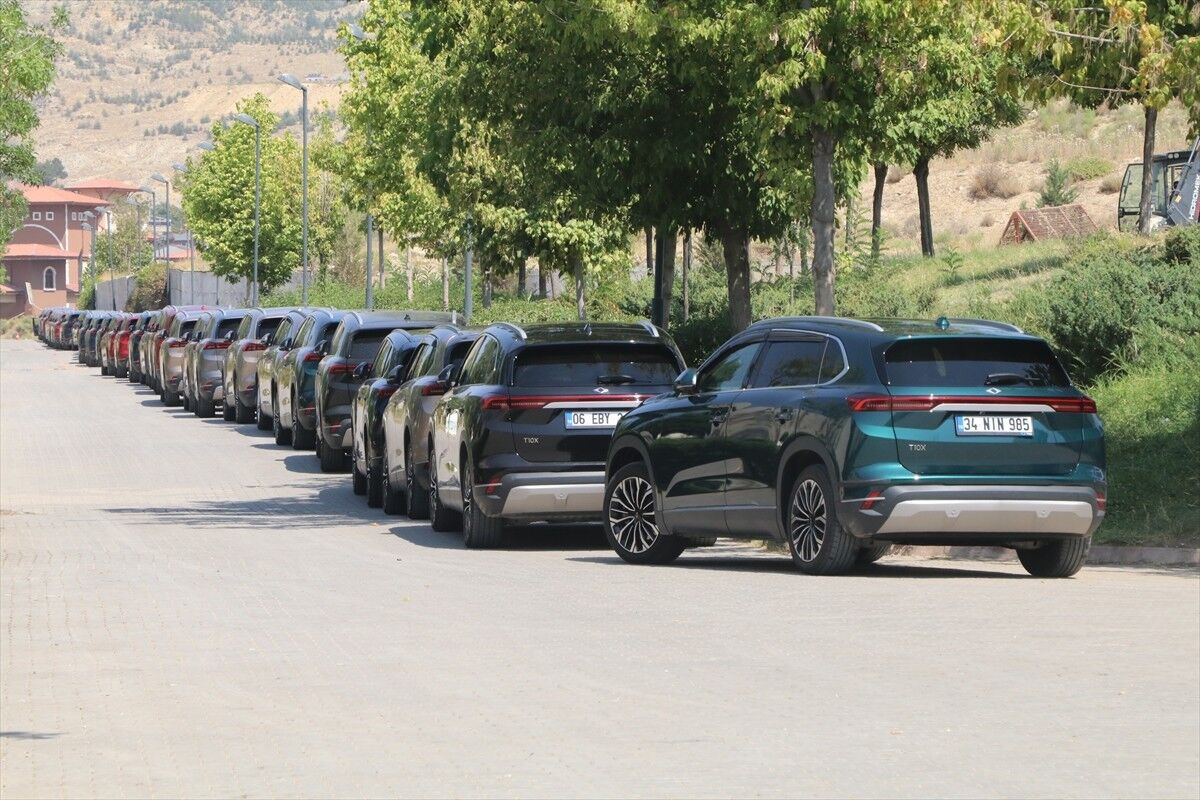 Türkiye’de Bir Ilk Çankırı’da Uzun Togg Konvoyu
