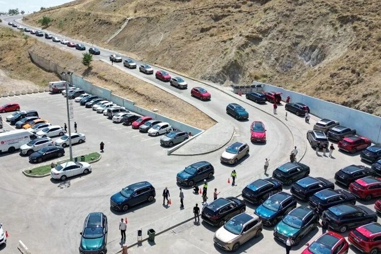 Türkiye’de Bir Ilk Çankırı’da Uzun Togg Konvoyu2