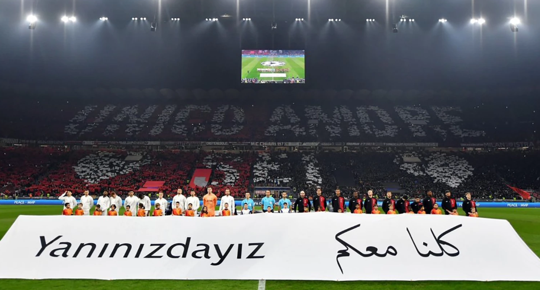 Uefa Deprem Yanınızdayız