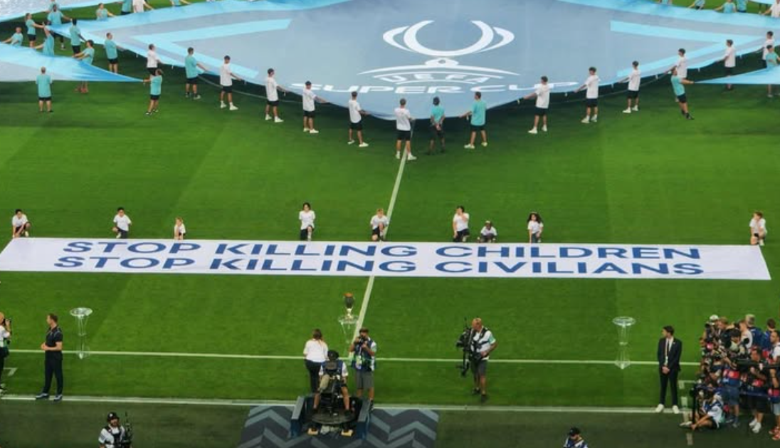 Uefa Stop Killing Children Civillians