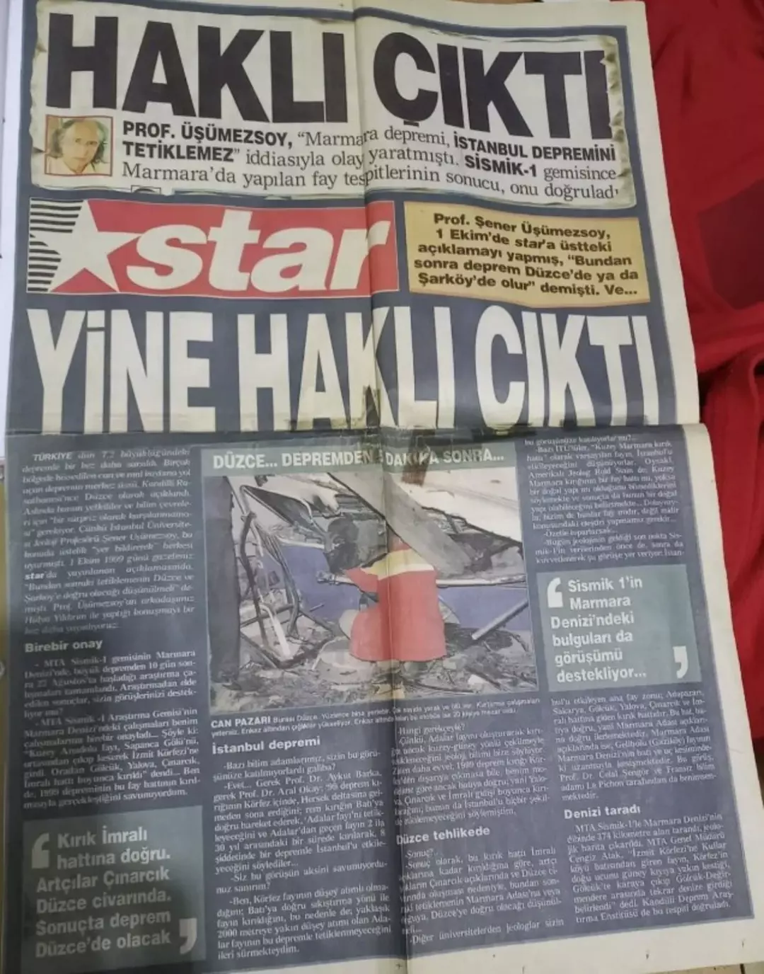 Üşümezsoy 99 Depremi̇ 1
