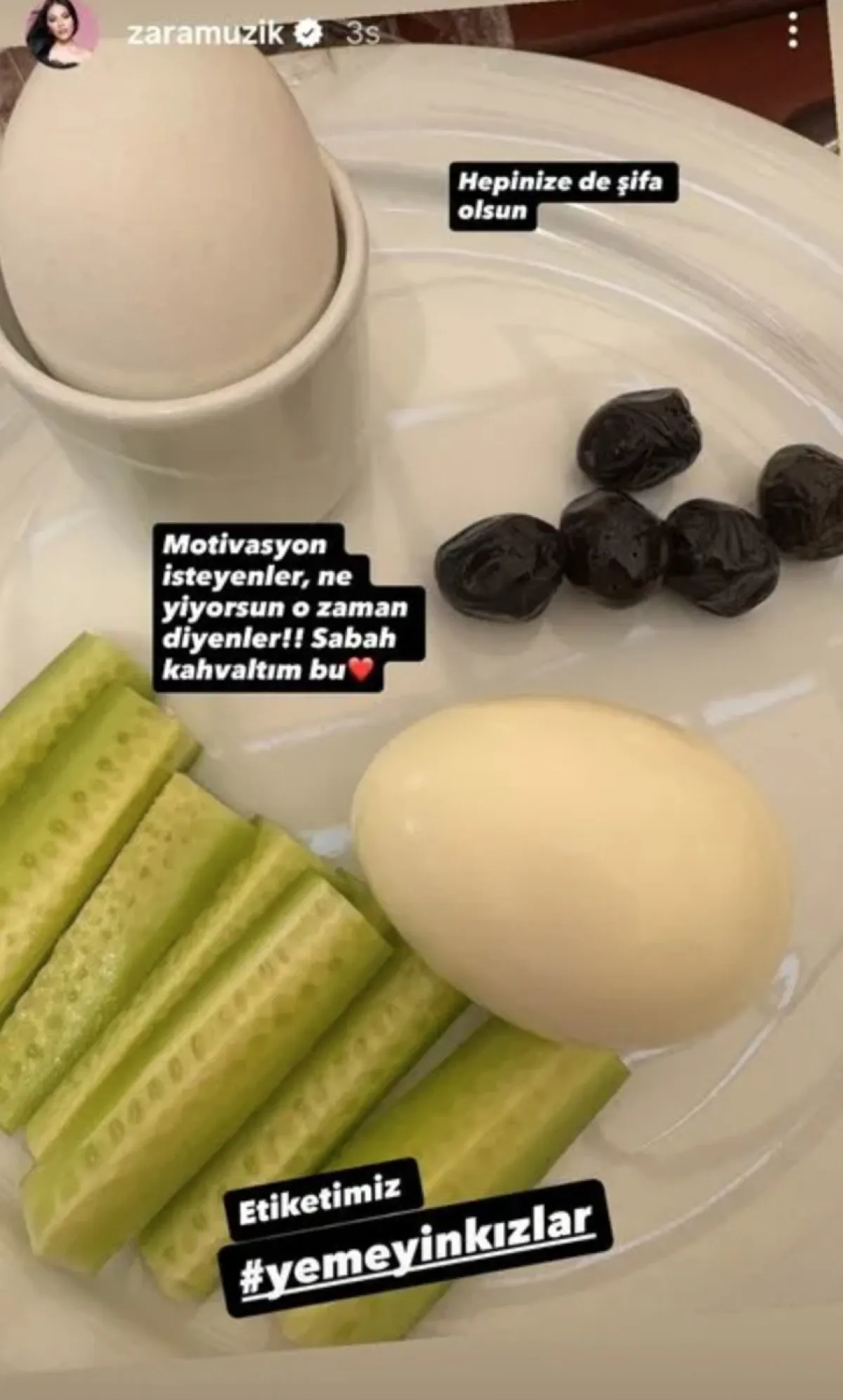 Zara Kahvaltı Tabağı