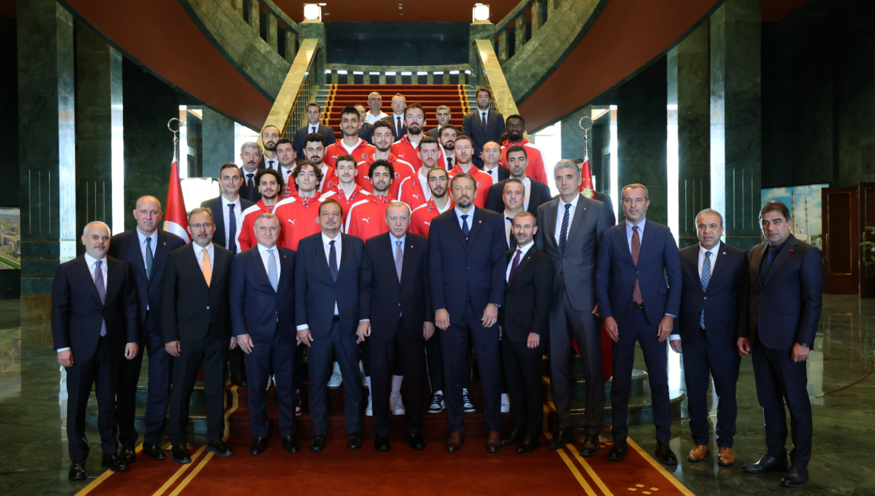 A Milli Takım Erdoğan Ziyareti