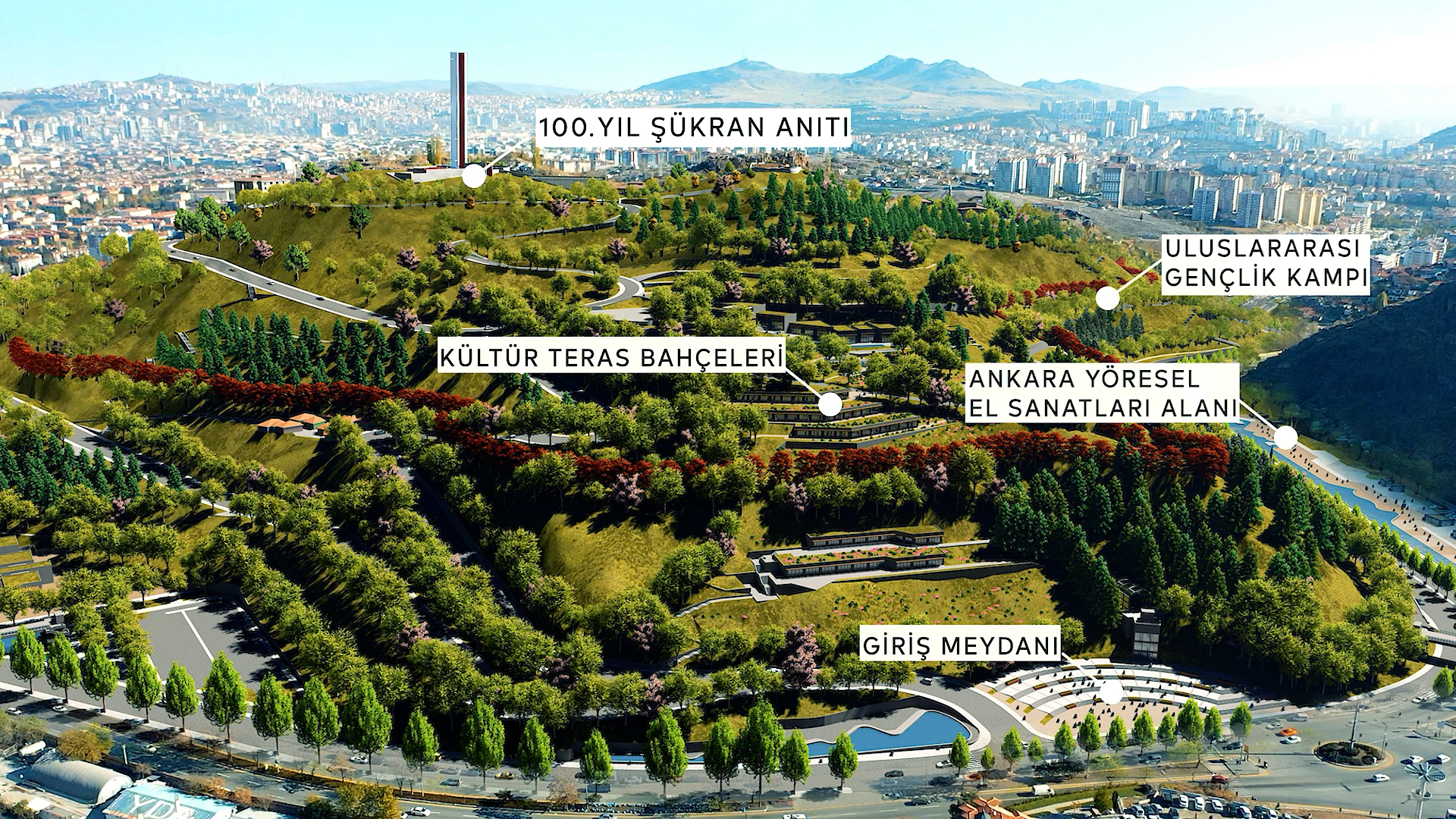Anıt Ankara Hıdırlıktepe Şükran