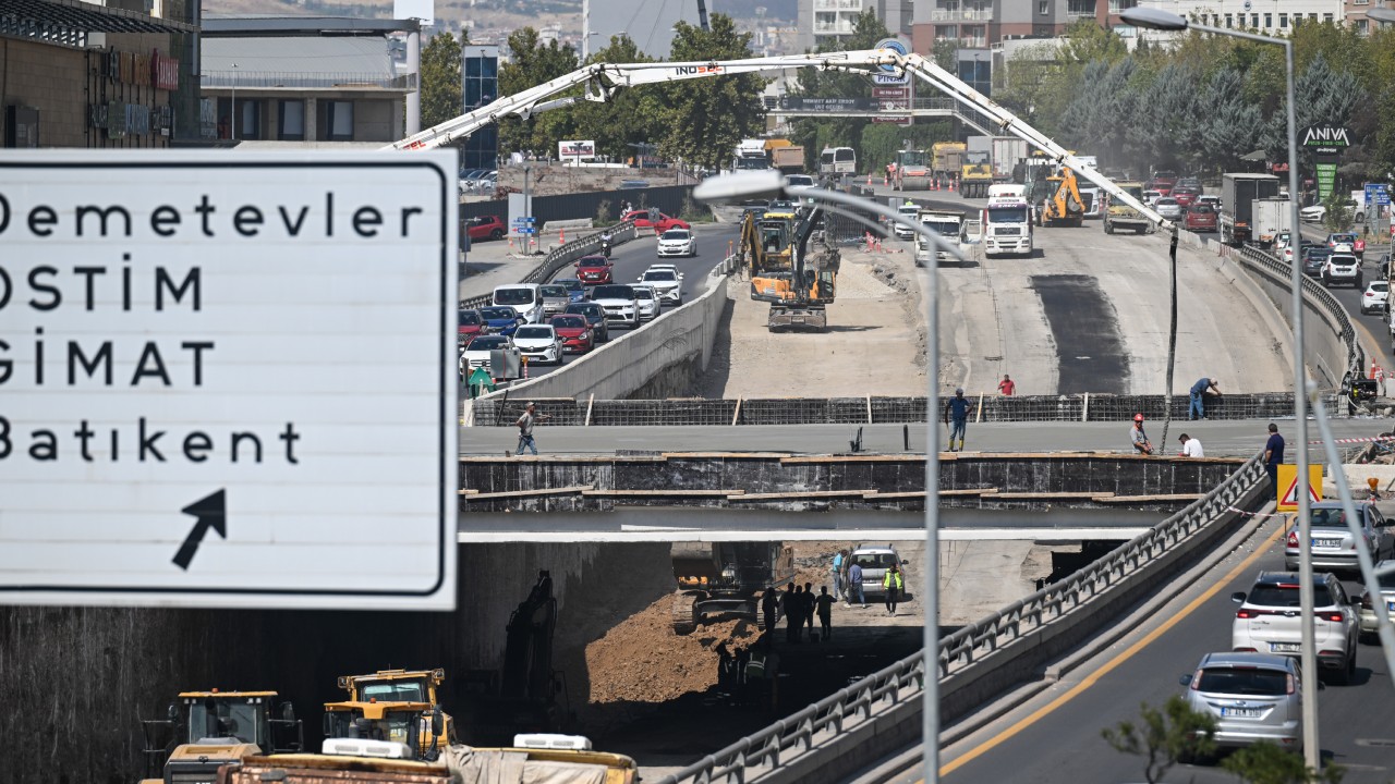 Ankara Gimat Yol Çalışması