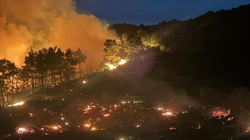 Antalya Ve Muğla’da Orman Yangınları Alevler Yerleşim Yerlerinde2