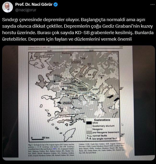 Balıkesir Depremi Sonrası Naci Görür’den Kritik Açıklama