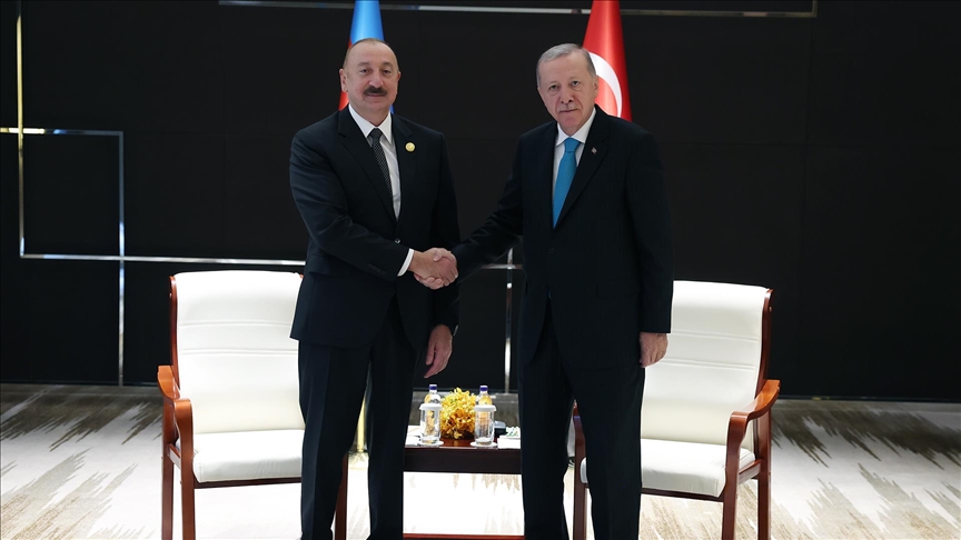 Cumhurbaşkanı Tayyip Erdoğan Ve Azerbaycan Cumhurbaşkanı Buluştu! Masada Neler Konuşuldu1