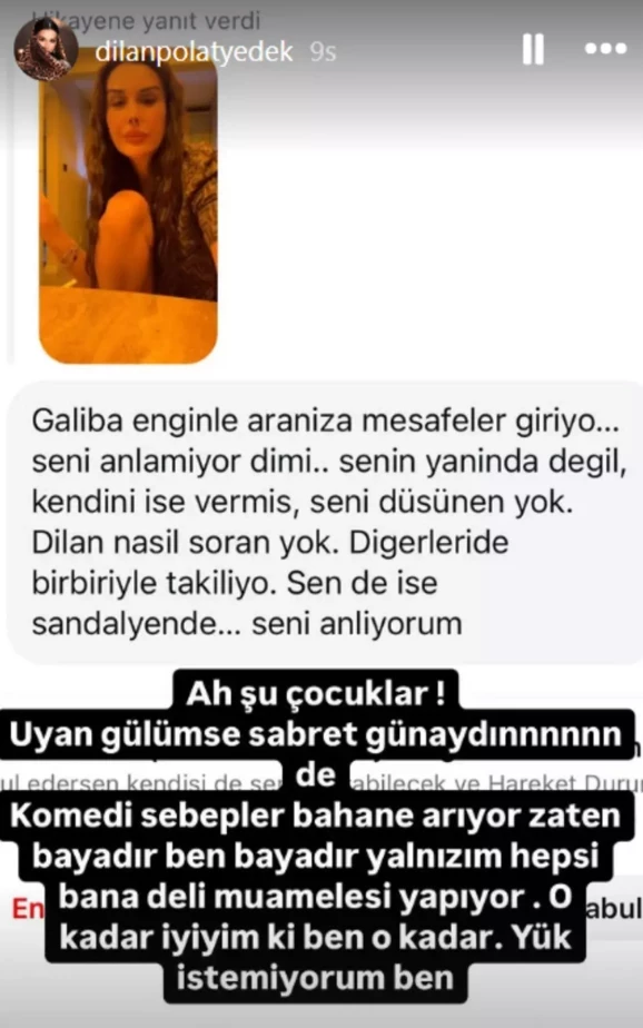 Dilan Polat Açıklama