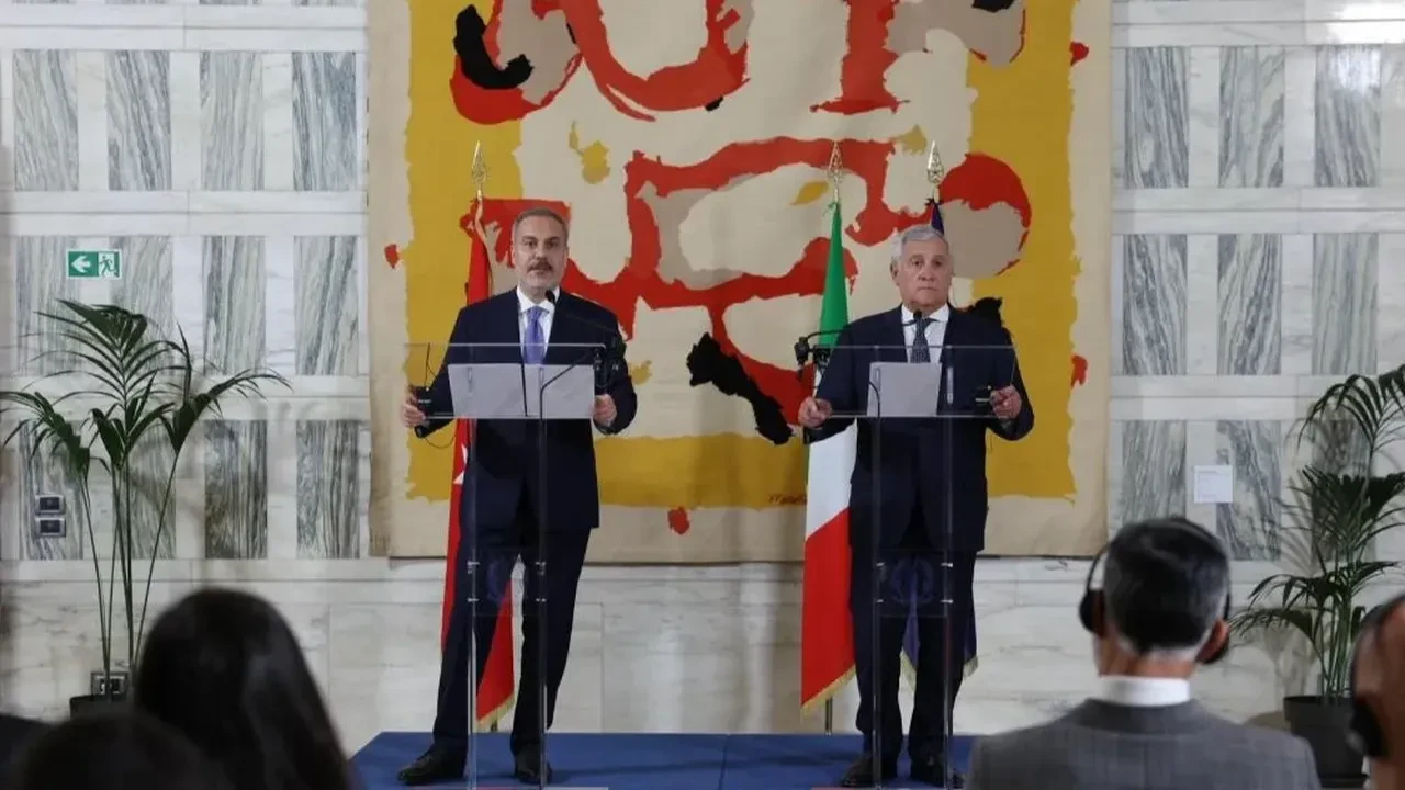 Hakan Fidan Roma’da Konuştu Netanyahu’ya Sert Mesaj!2