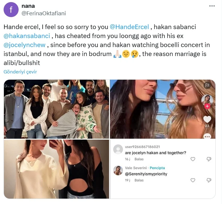 Hakan Sabancı Aldatma