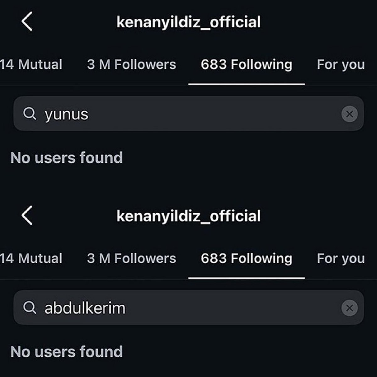 Kenan Takipten Çııktı