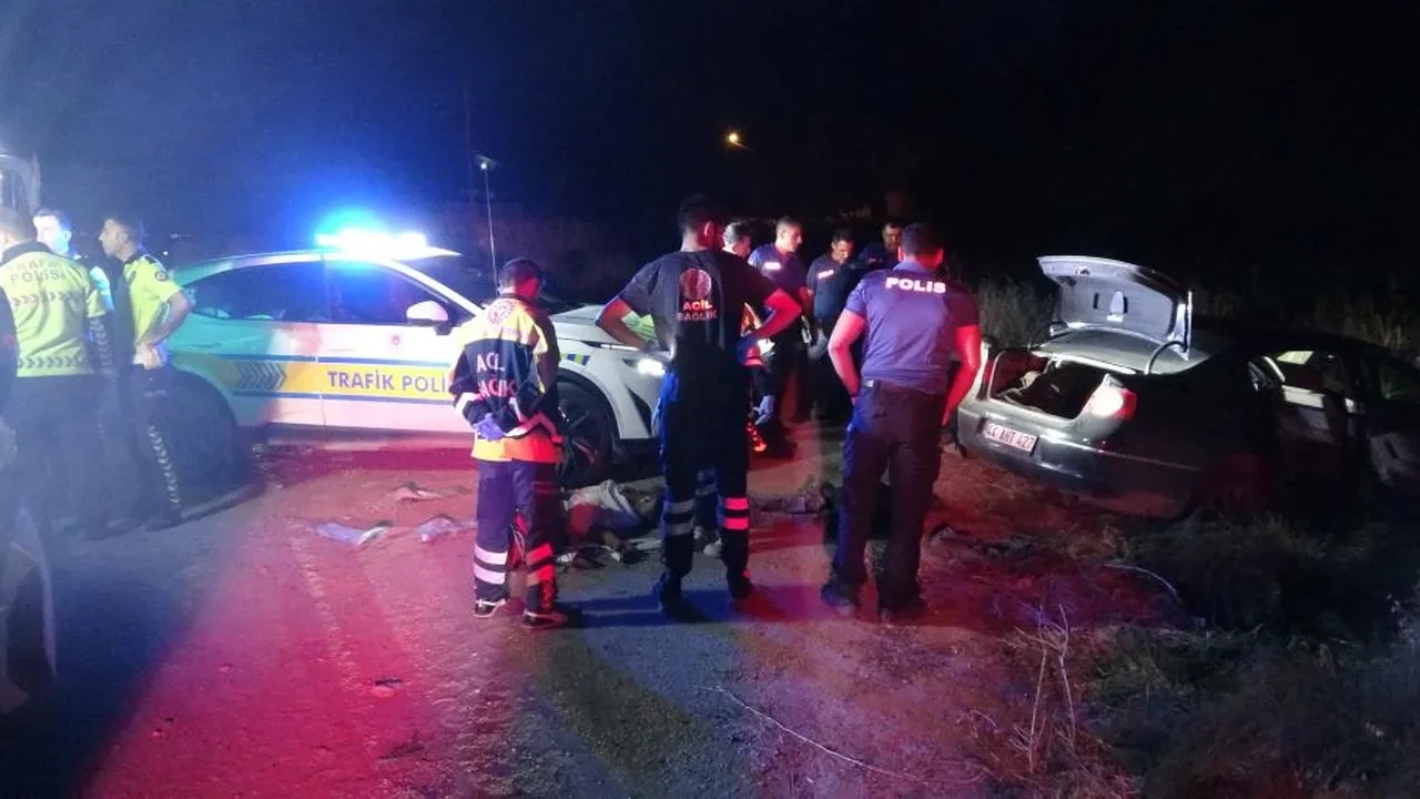 Malatya’da Gece Yarısı Hareketli Anlar! Polis Kovalamacası Kazayla Bitti