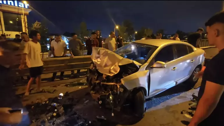 Sancaktepe’de Zincirleme Kaza! 8 Araç Birbirine Girdi1