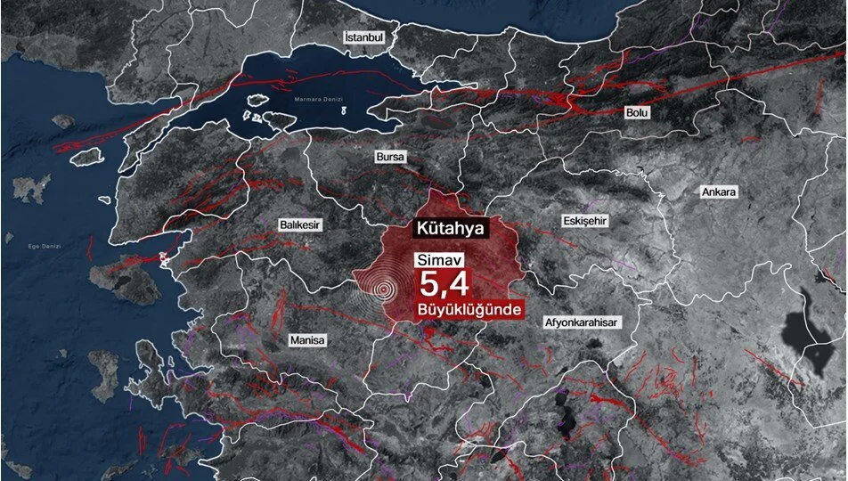 Simav Sallanmaya Devam Ediyor 17 Saatte 234 Artçı Sarsıntı!