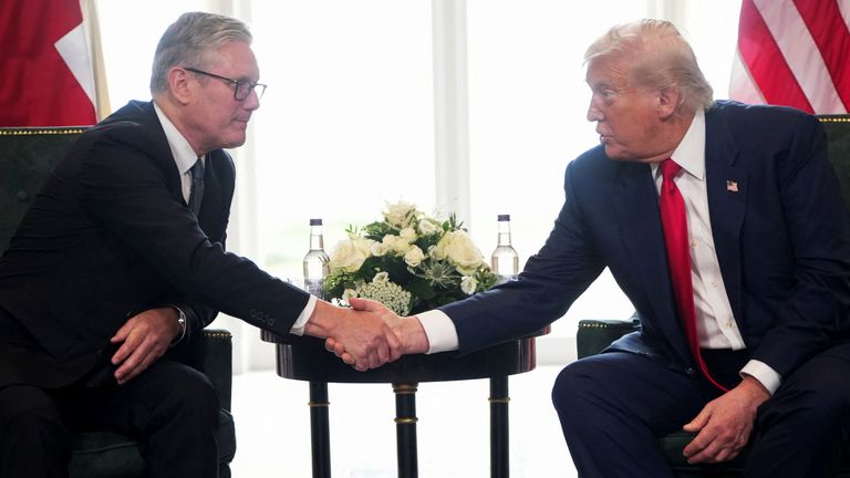 Skynews Keir Starmer Donald Trump 6976103