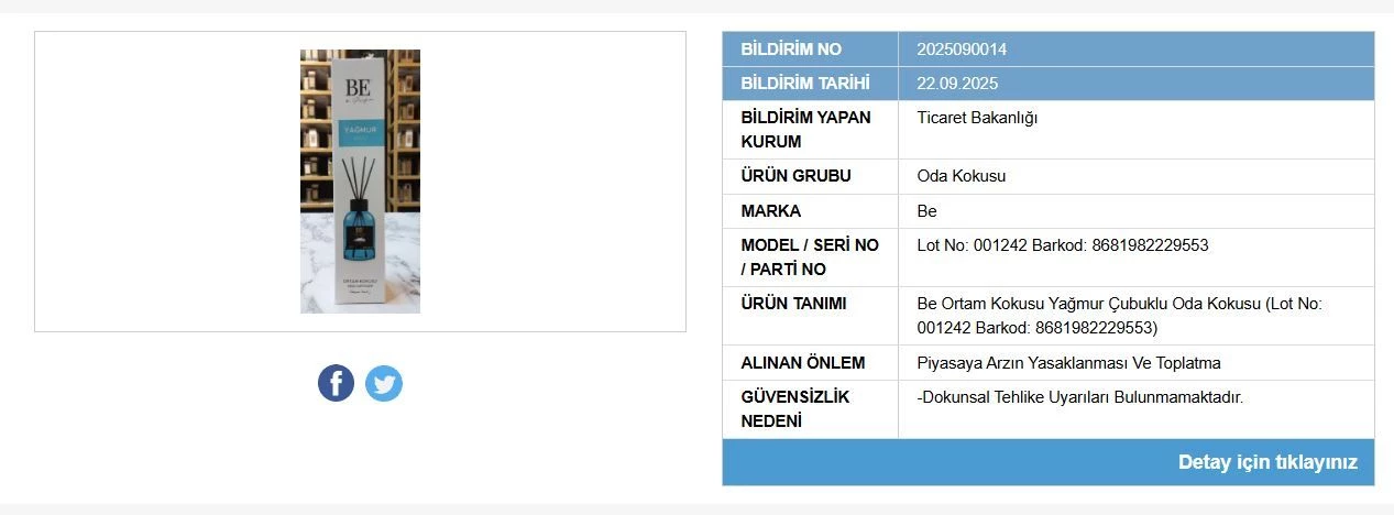 Ticaret Bakanlığı Tek Tek Ifşa Etti! O Ürünler Toplatılıyor