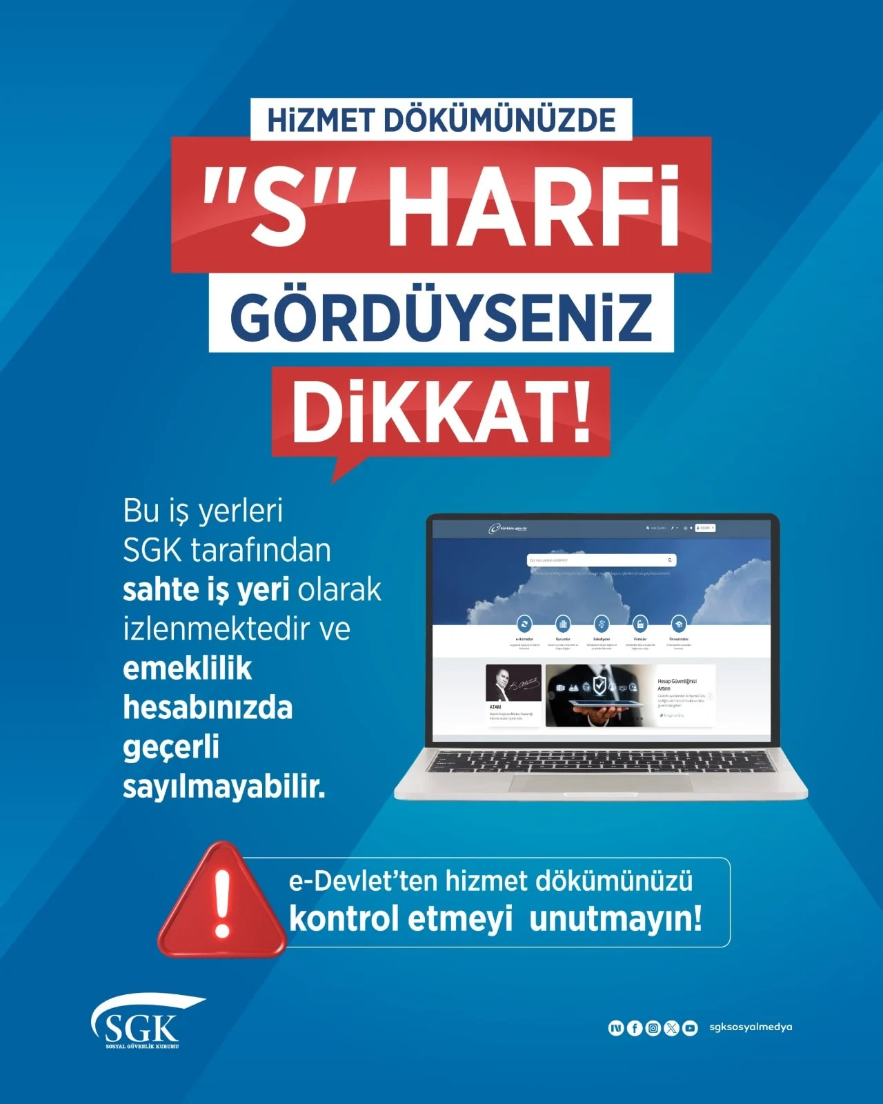 130 Bin Emeklinin Maaşı Tehlikede! Sgk’dan Kritik “S” Uyarısı