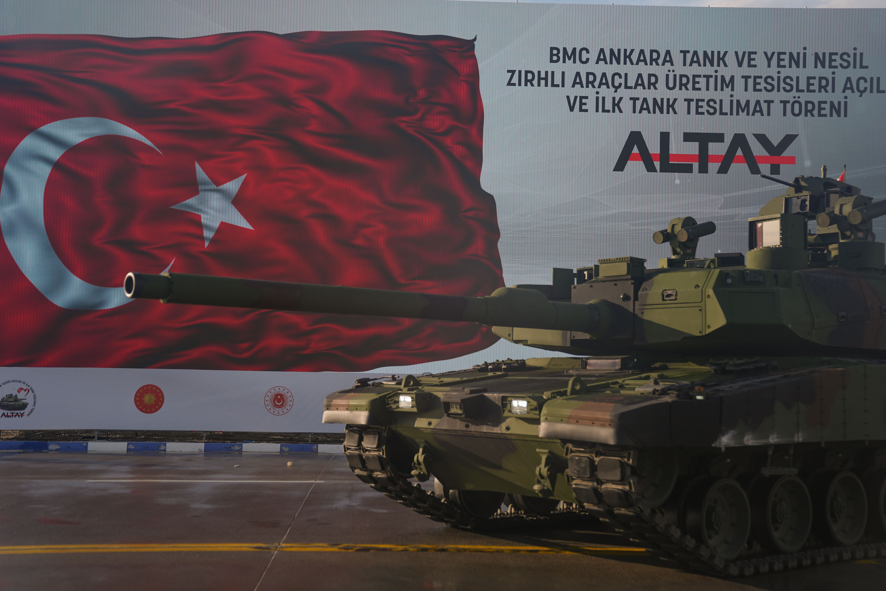 TANK TESLİMATI ALTAY