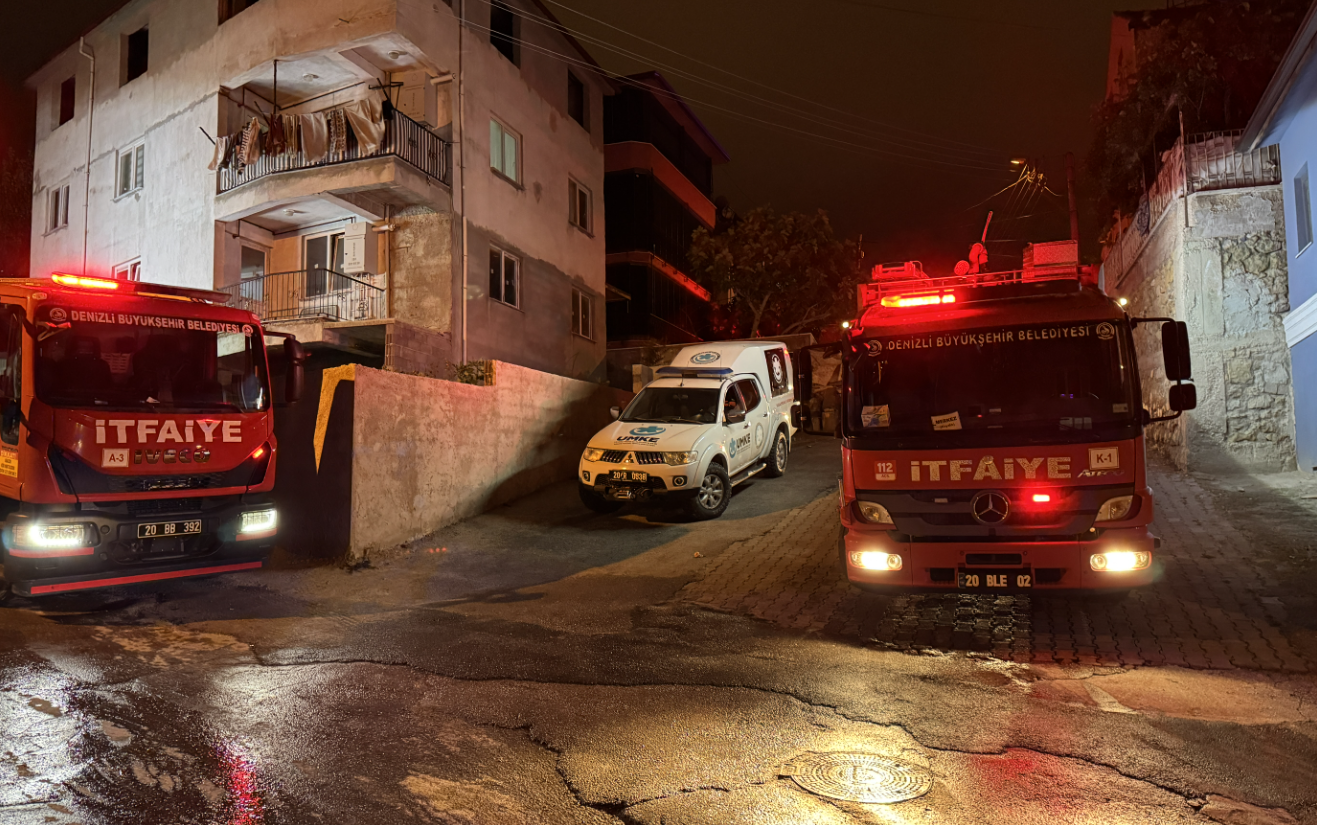 Denizli Tavanı Çöken Ev