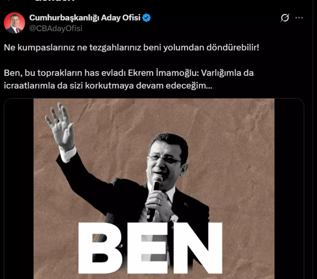 Ekrem Imamoğlu Açıklama-1