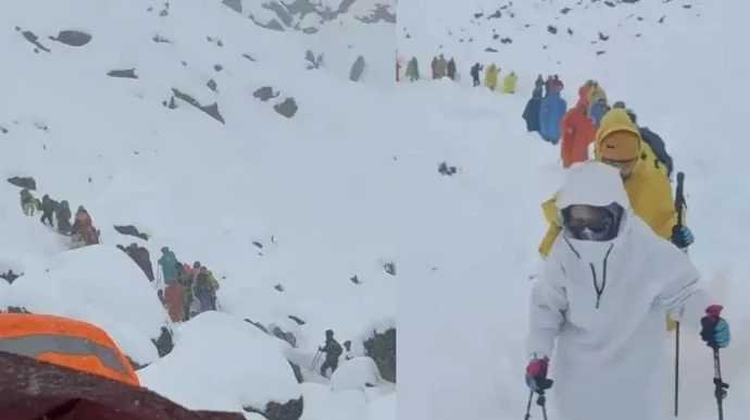 Everest Kar Fırtınası Bin Dağcı Mahsur Kaldı, Günler Sonra Iletişim Kuruldu!3