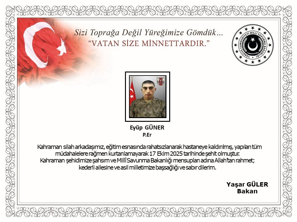 Eyüp Güner Kimdir Şehit