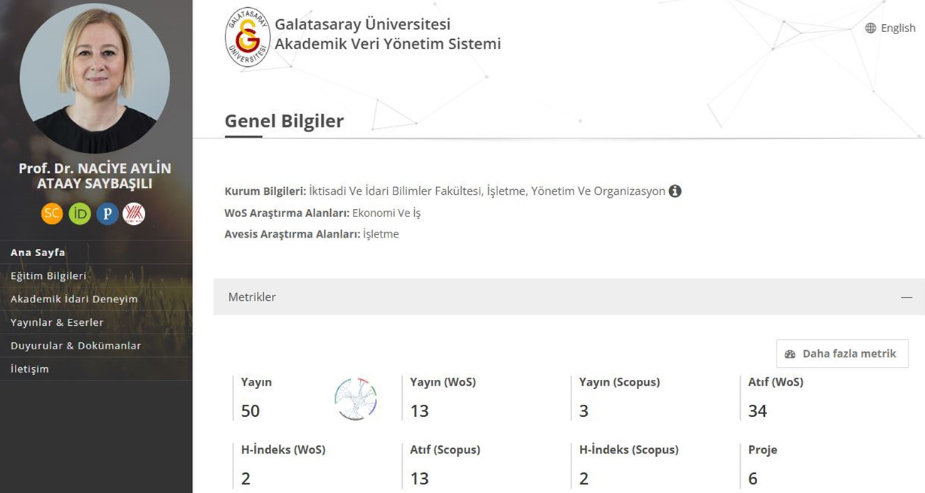 Galatasaray Universitesi Profesoru Emekliye Ayrildi