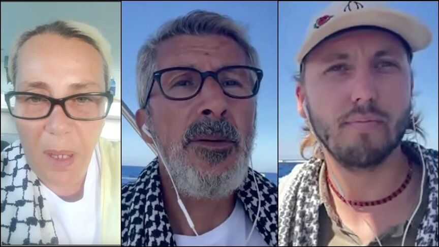 İsrail Donanması, Küresel Sumud Filosu’na Baskın Düzenledi! İşte O Görüntüler 1