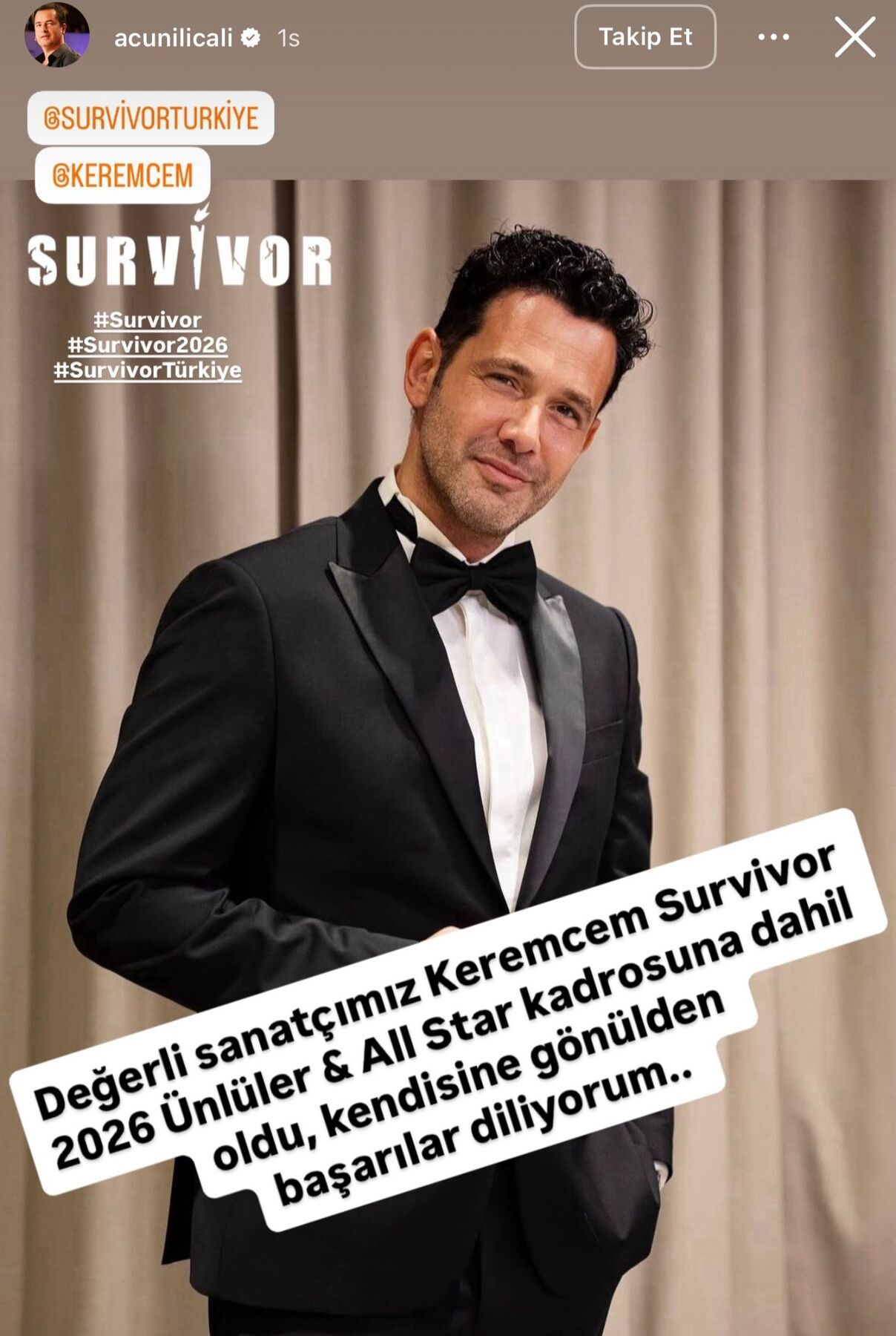 Keremcem Survıvor A Katılıyıor