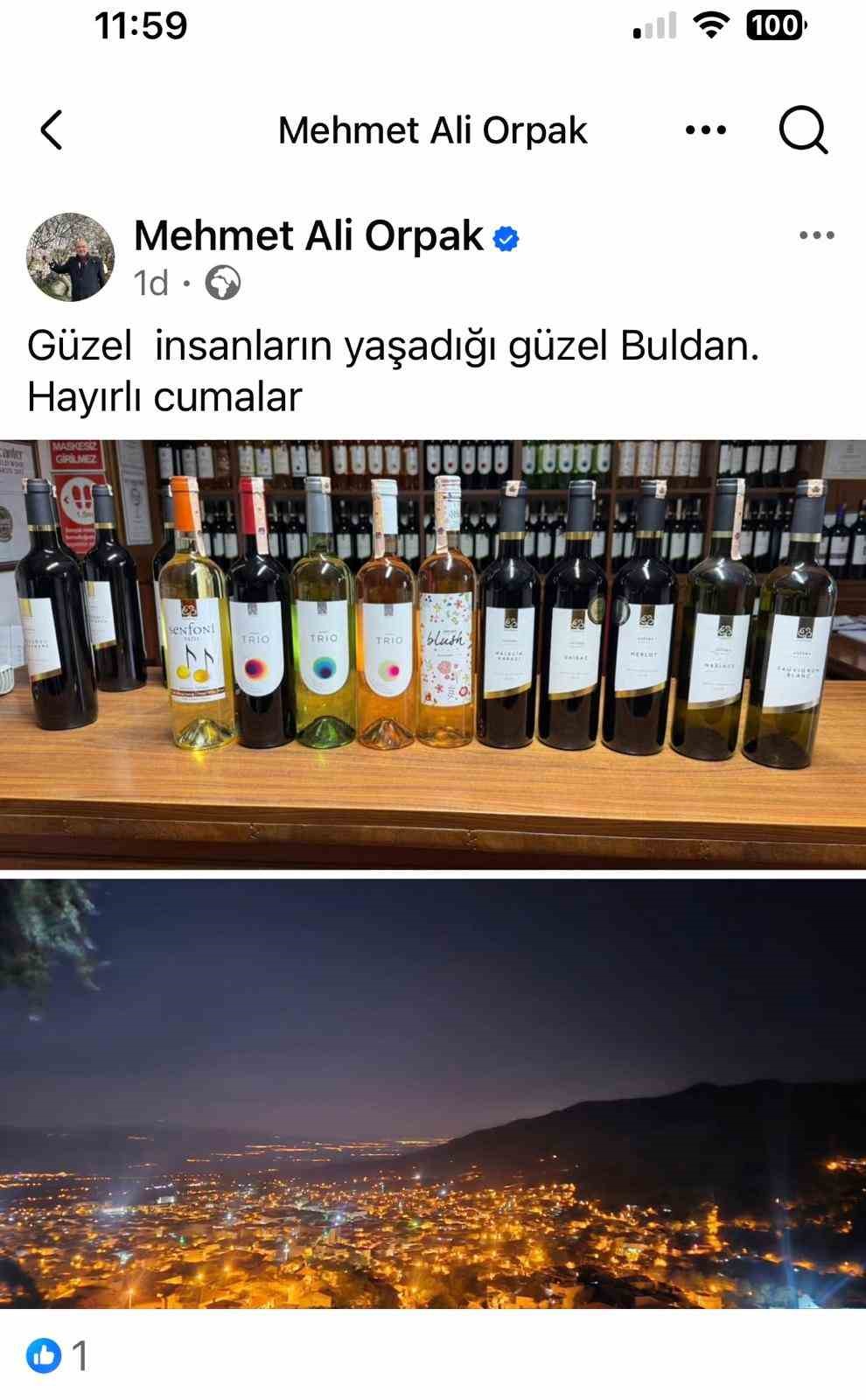 Mehmet Ali Orpak Cuma Paylaşımı