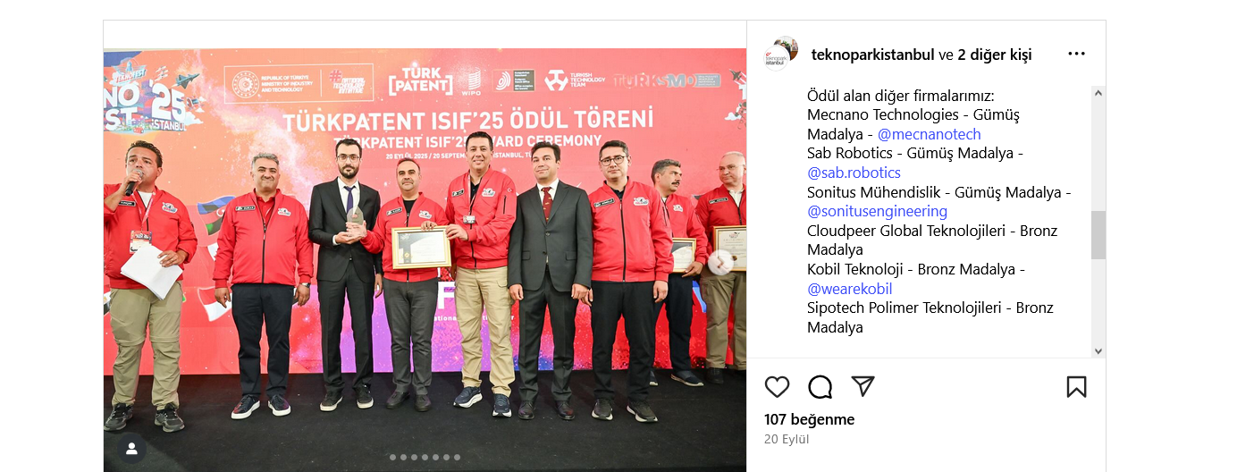 Ödül Aldılar
