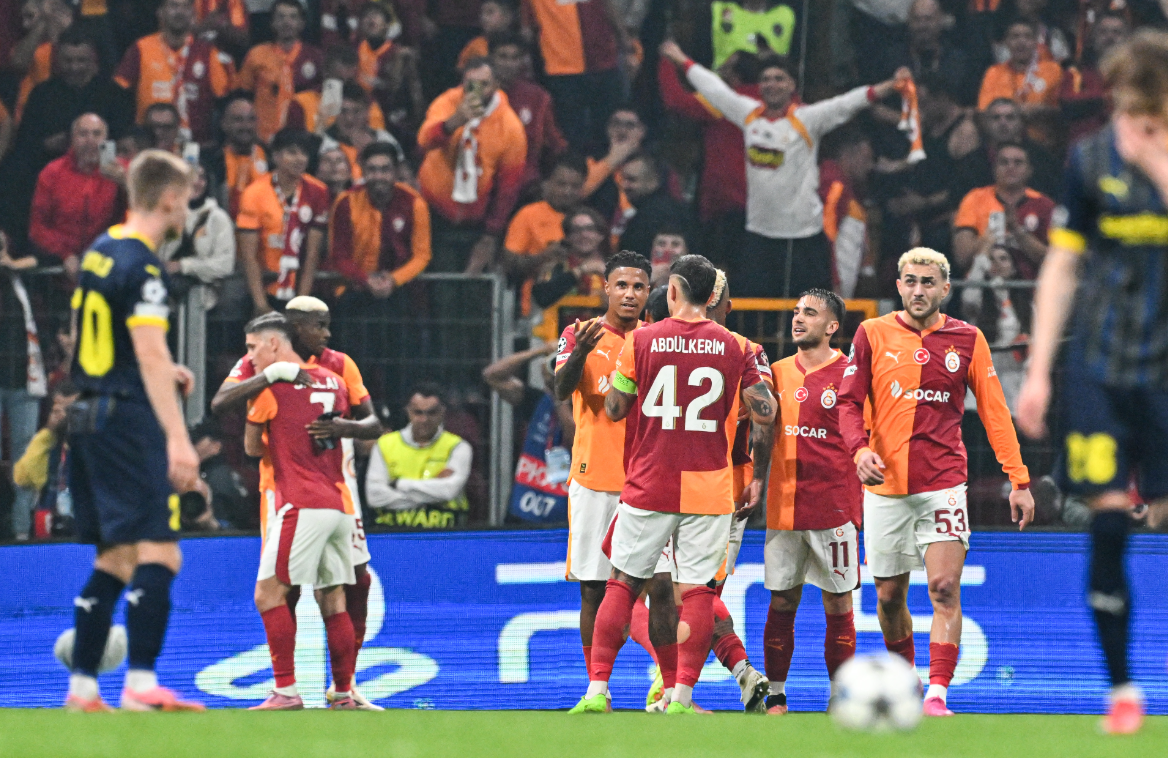 Şampiyonlar Ligi Galatasaray Bodo Glimt Gol Sevinci