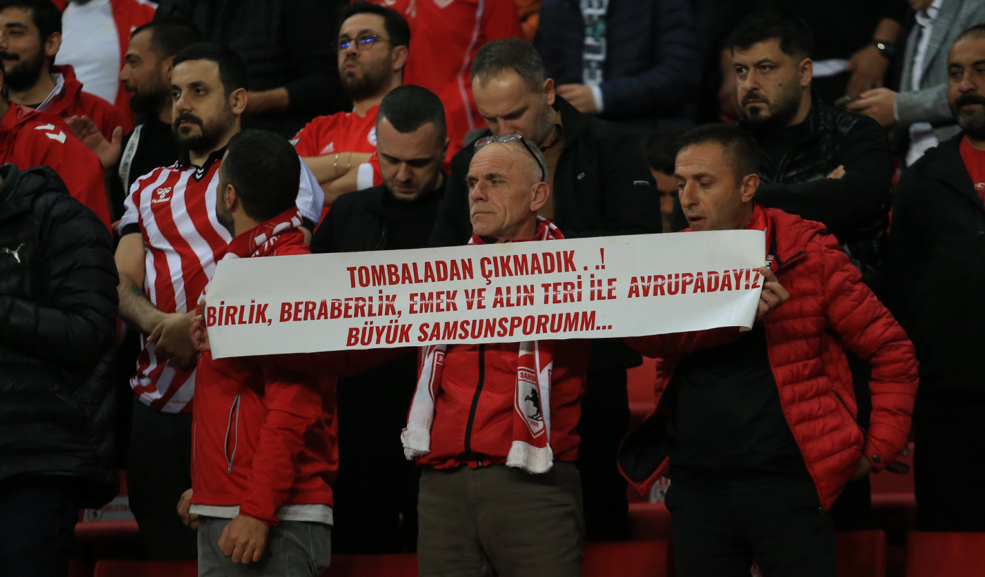 Samsunspor Dinamo Kiev Konferans Ligi Samsunspor Taraftar