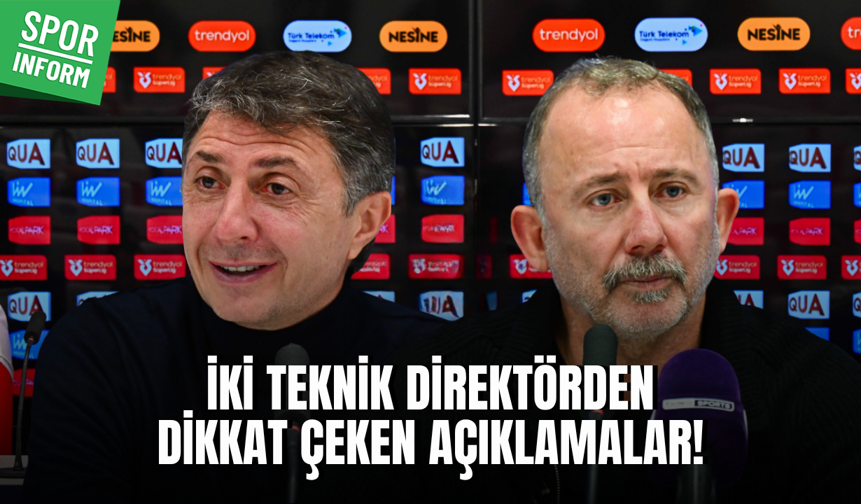 Kasımpaşa-Beşiktaş maçının ardından iki teknik adamdan dikkat çeken açıklamalar
