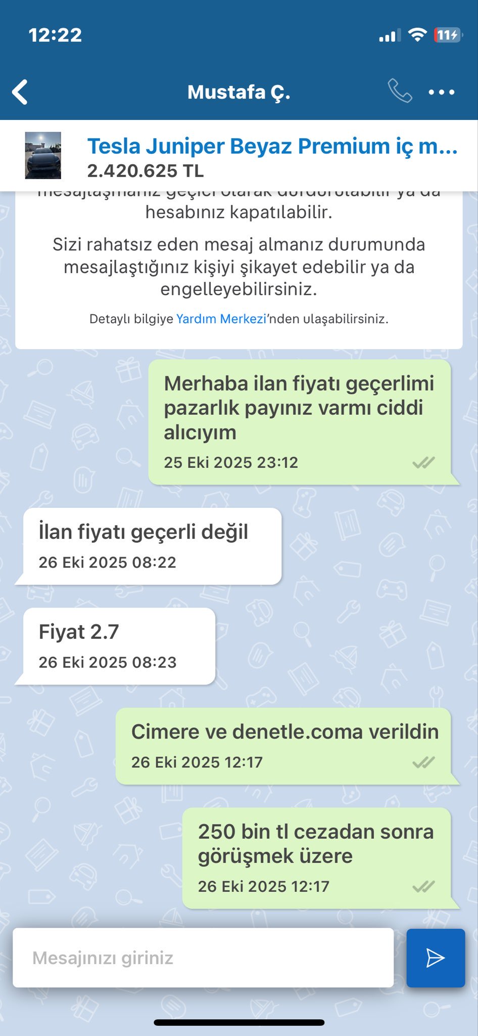Tesla Ilanında Fiyat Cambazlığı Yaptı Bakanlık 279 Bin Tl’lik Ceza Kesti4