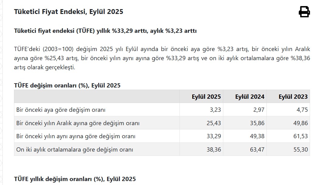 Tüik Enflasyon