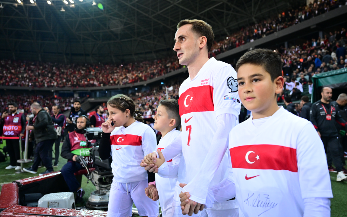 Türkiye Gürcistan Milli Takım Kerem Aktürkoğlu