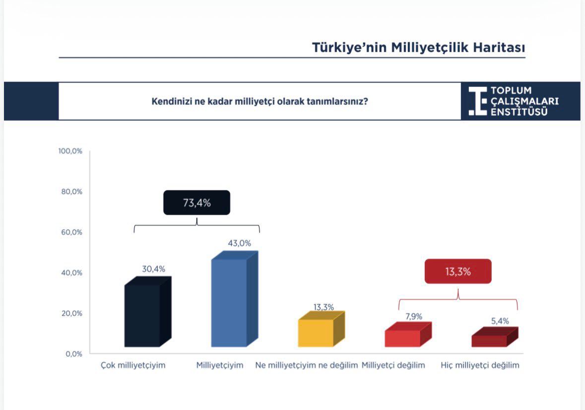 Türkiye'nin Milliyetçilik Haritası