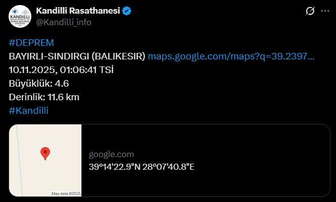 Balıkesir’de Art Arda Depremler! Gece Boyu Sallandı2