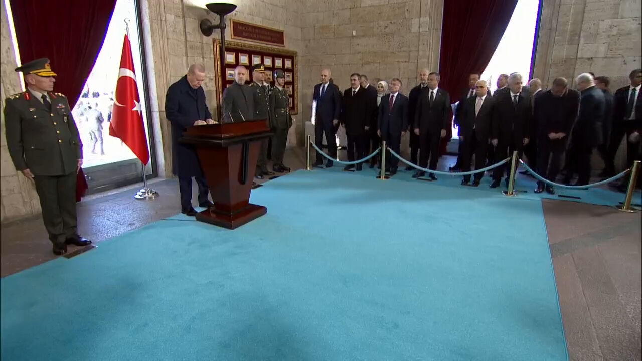 Cumhurbaşkanı Erdoğan, Atatürk’ün Vefatının 87. Yılında Anıtkabir’de 3