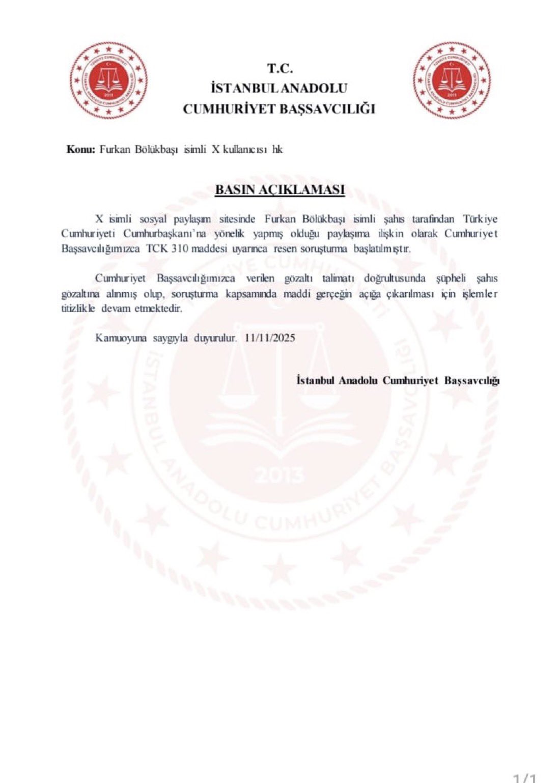 Furkan Bölükbaşı Gözaltına Alındı2-1