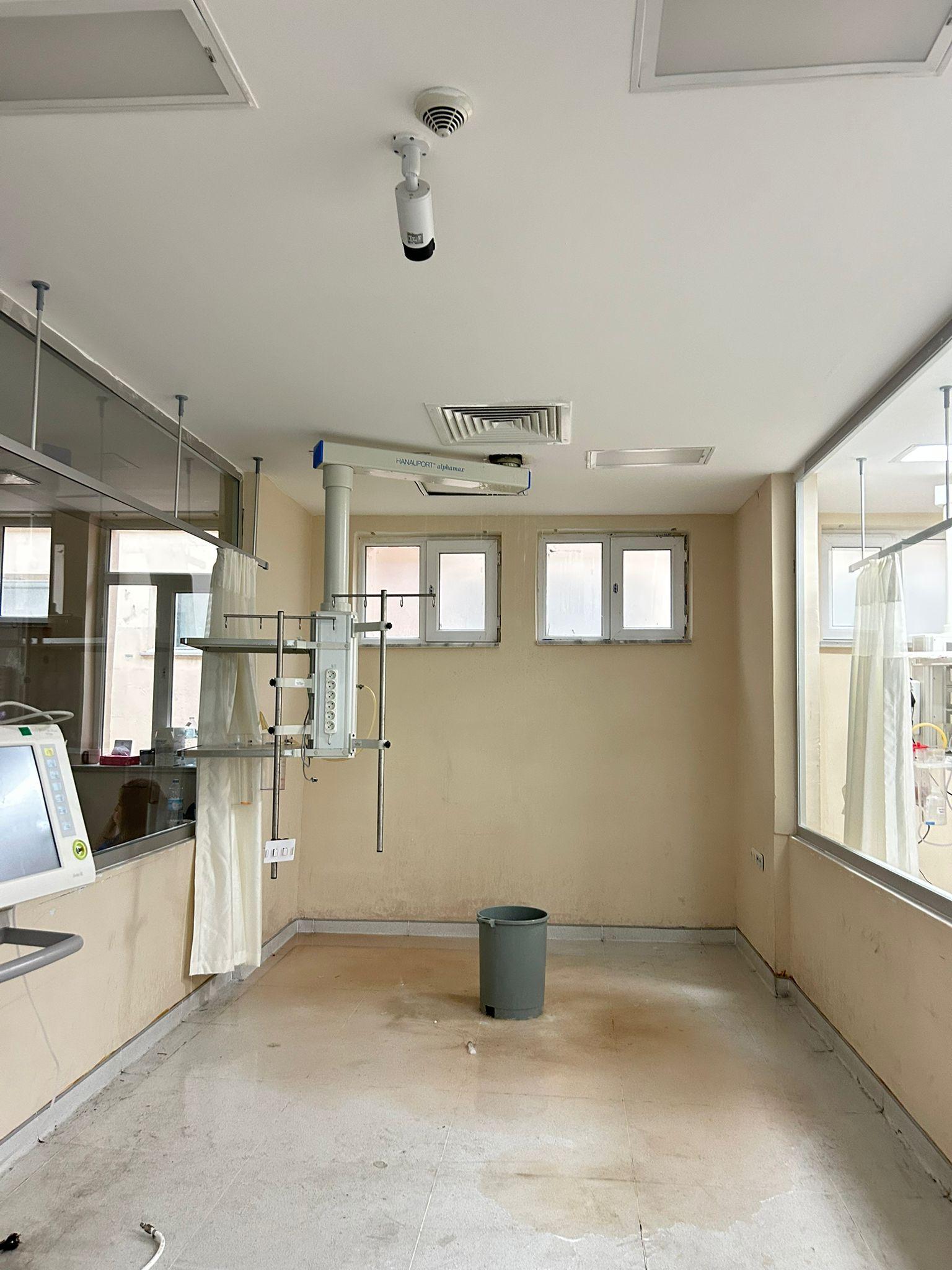 Hastane Tavan Çökmesi