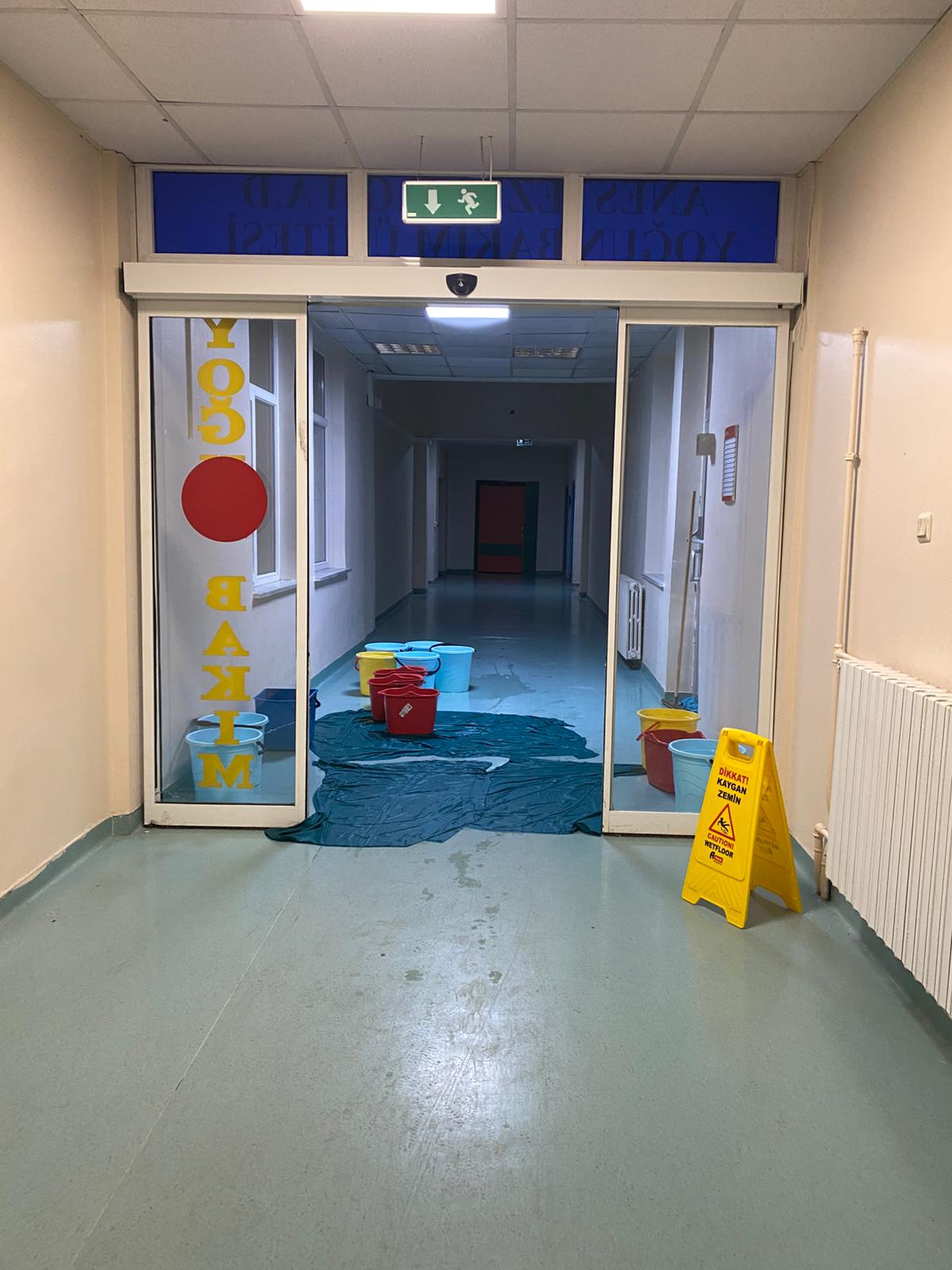 Hastane Tavanı Çökmesi