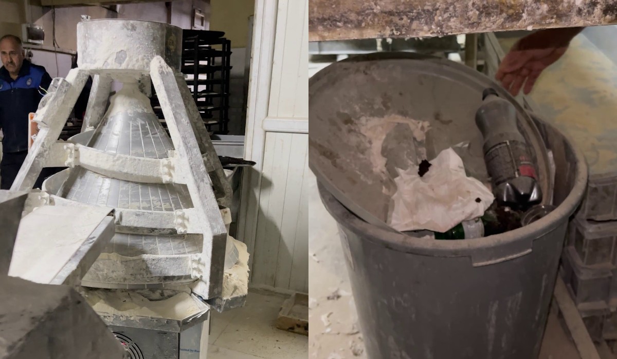 Hatay’da Fırın Denetiminde Şoke Eden Görüntüler! Böcekler Saymakla Bitmedi 3