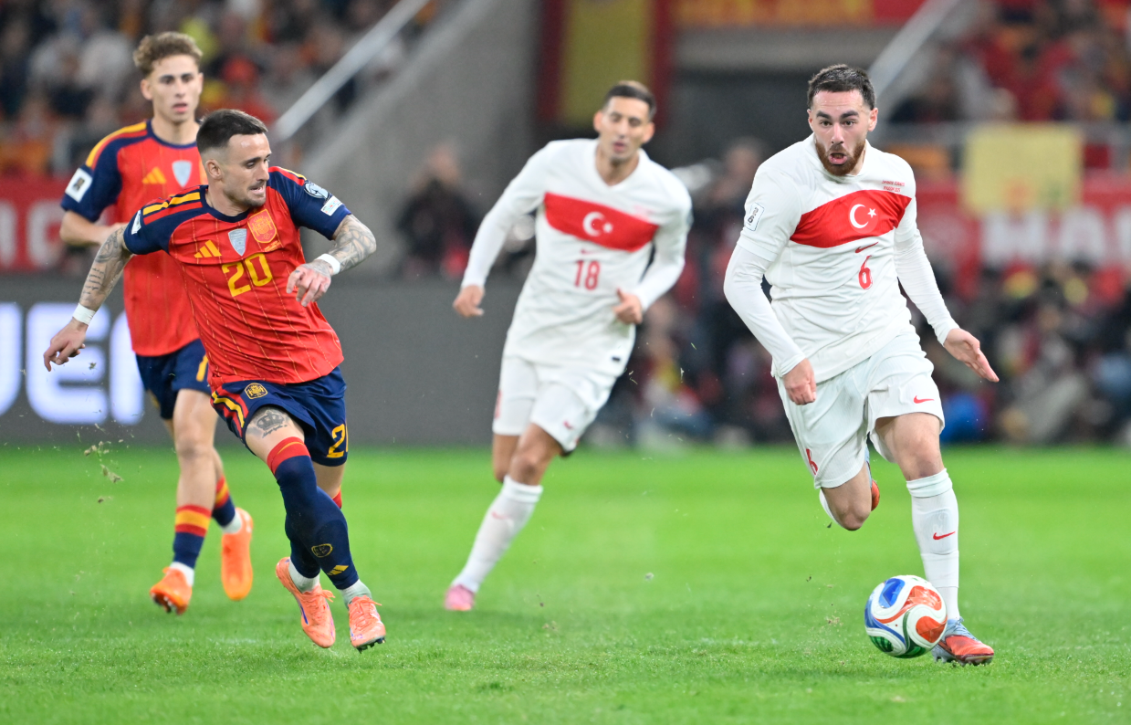 Ispanya Türkiye A Milli Takım Orkun Kökçü