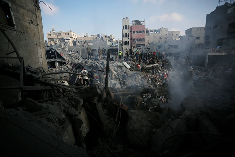 İsrail Saldırmaya Devam Ediyor! Gazze’de Bin 500’Den Fazla Bina Yerle Bir Oldu 1