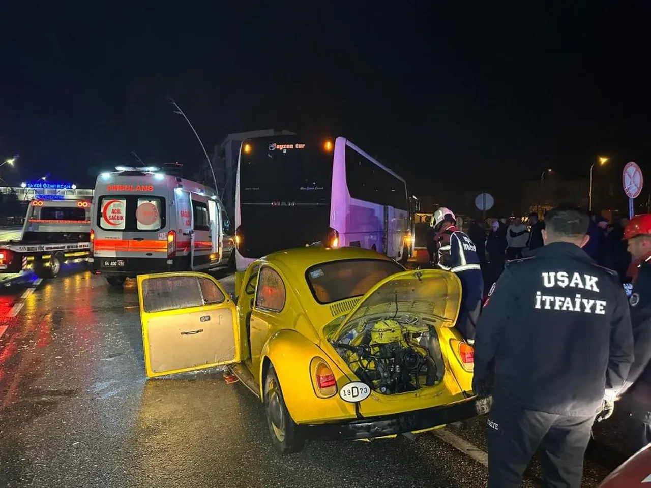 Kıraç Kazamı Yaptı