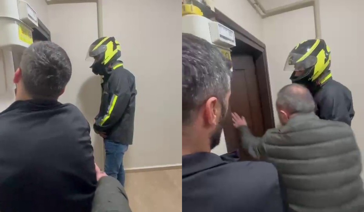 Kurye Kılığına Giren Polis, Suçluyu Kapıda Yakaladı! İşte O Anlar 1
